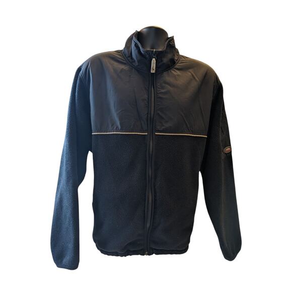 Eddie Bauer Polartec Fleece Jacket Men XXL Zip Outdoor WindPro Hiking Sweatshirt - Picture 16 of 16